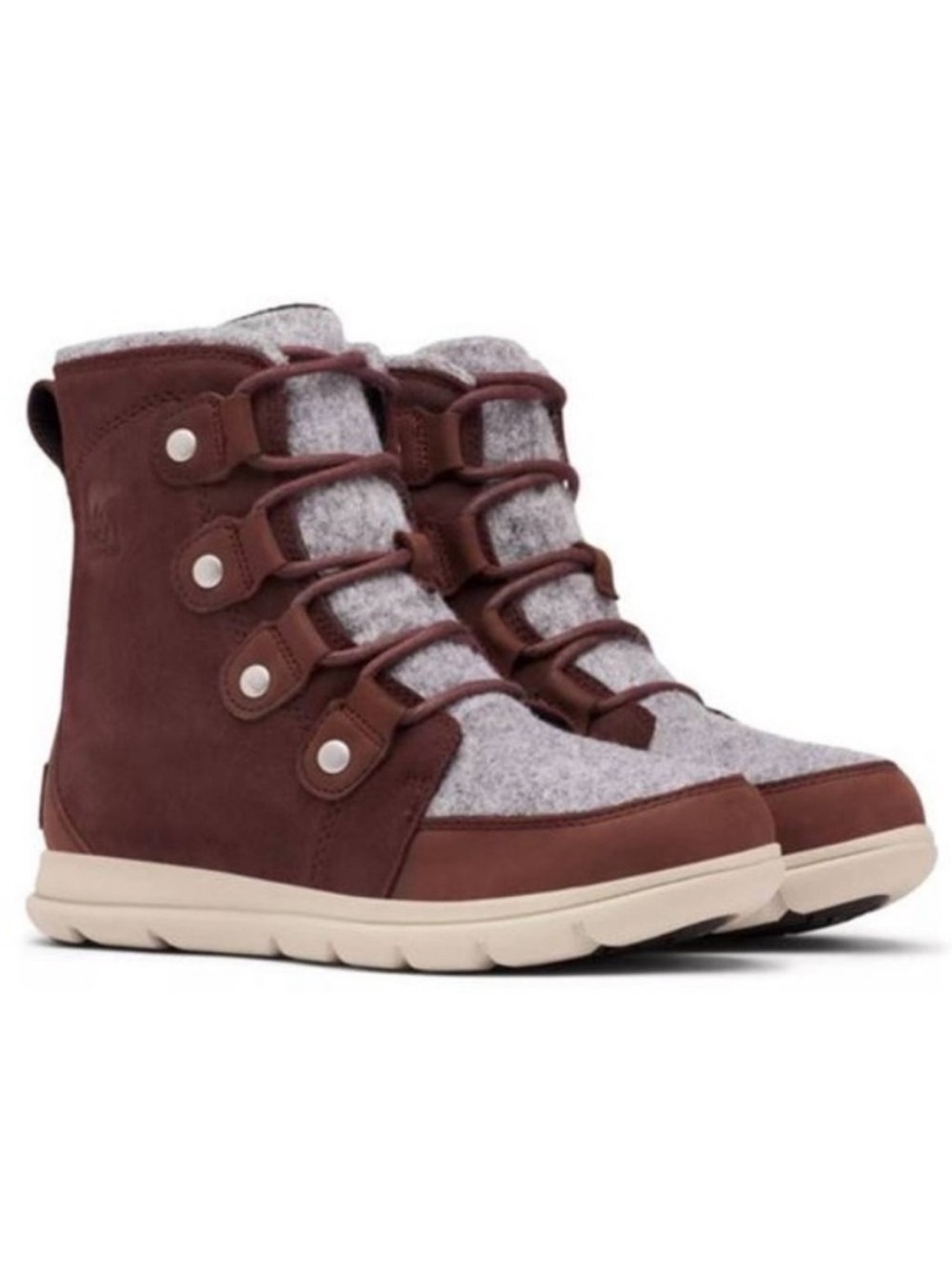 Sorel Women's Explorer Joan Boots Redwood Sequoia hiking fall winter boots